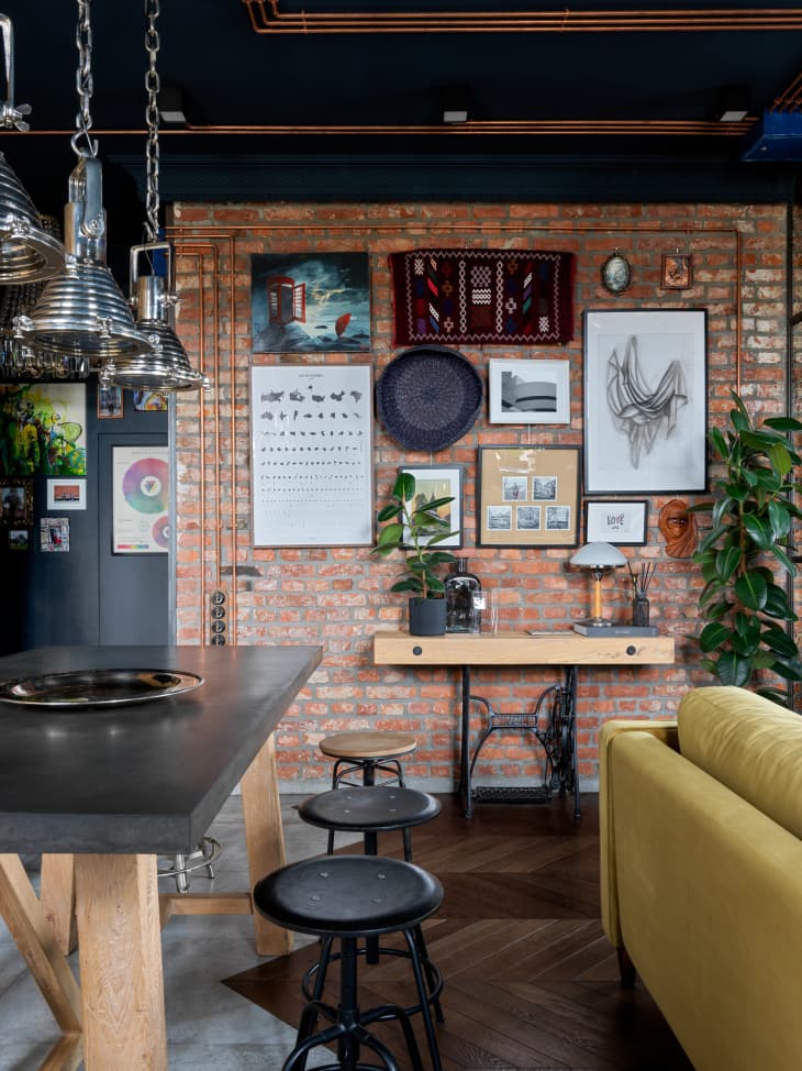 Two Designers Share a Small But Stunning Industrial Loft Apartment